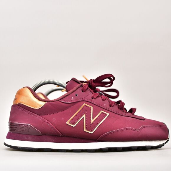 New Balance 515 Classics 515v1 Burgundy Red WL515SKH Size Women’s 10 Men’s 8.5 - Picture 1 of 8